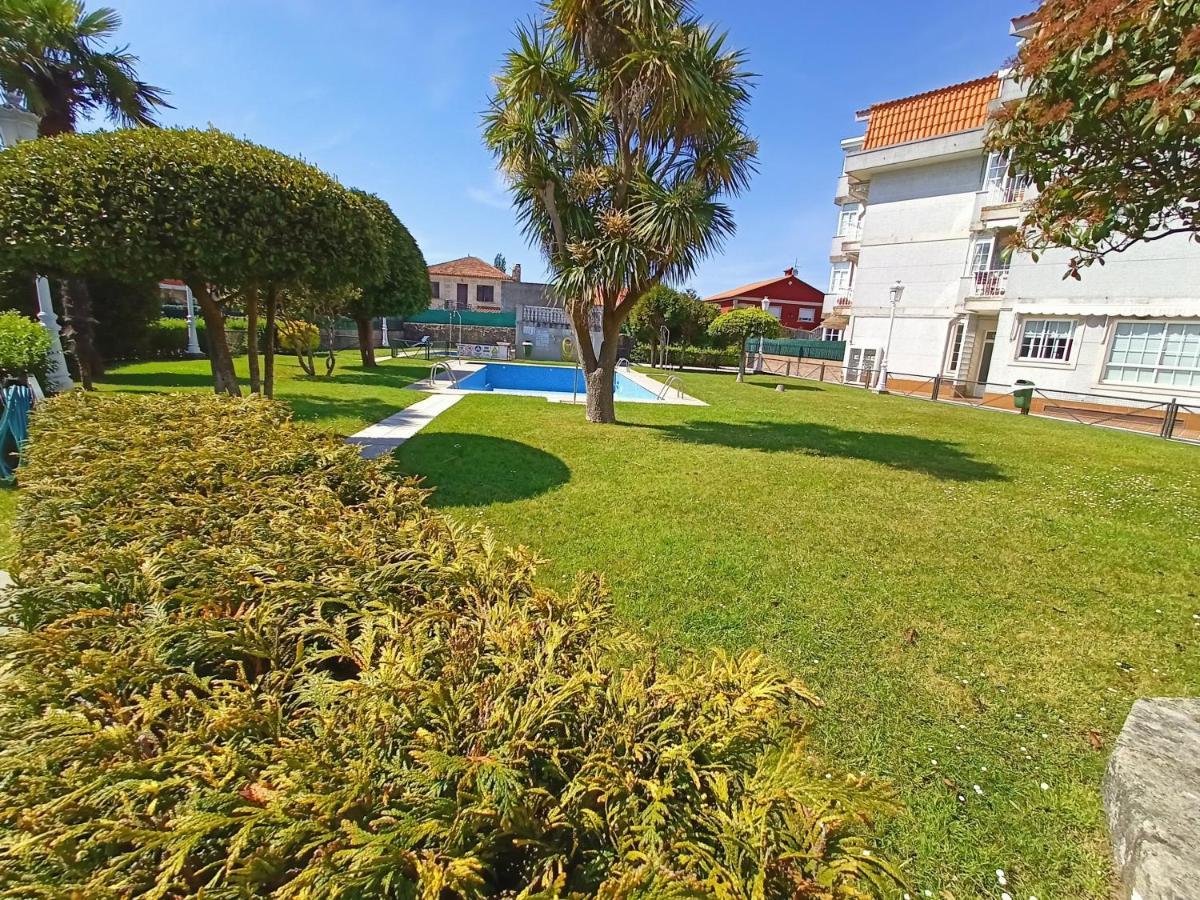 Gran Lar, 2 Hab Con Piscina Y Jardin En Samil Apartment Vigo Luaran gambar