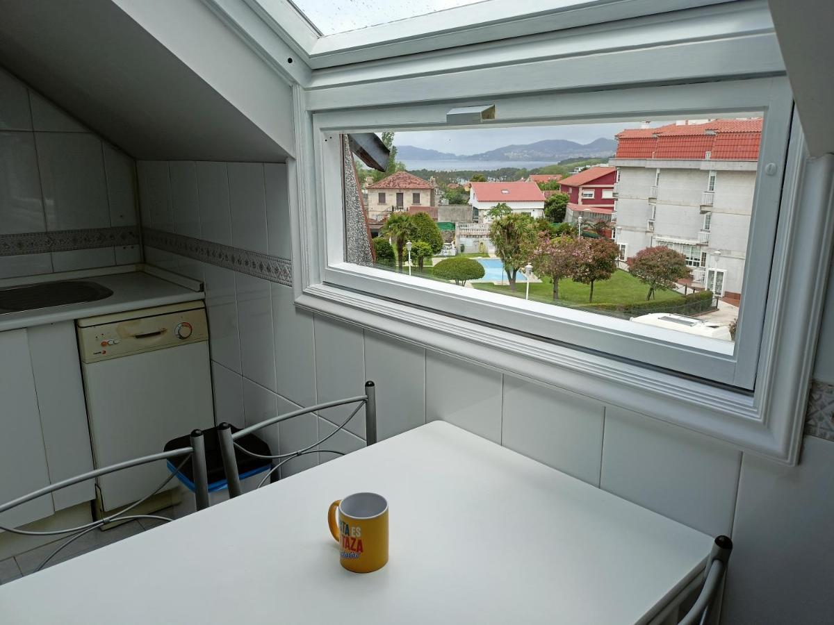 Gran Lar, 2 Hab Con Piscina Y Jardin En Samil Apartment Vigo Luaran gambar