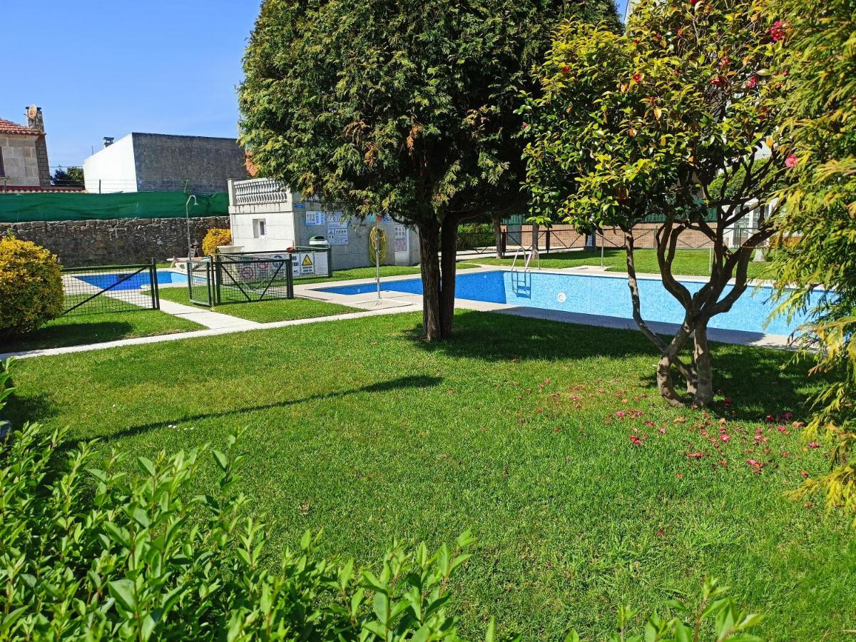 Gran Lar, 2 Hab Con Piscina Y Jardin En Samil Apartment Vigo Luaran gambar